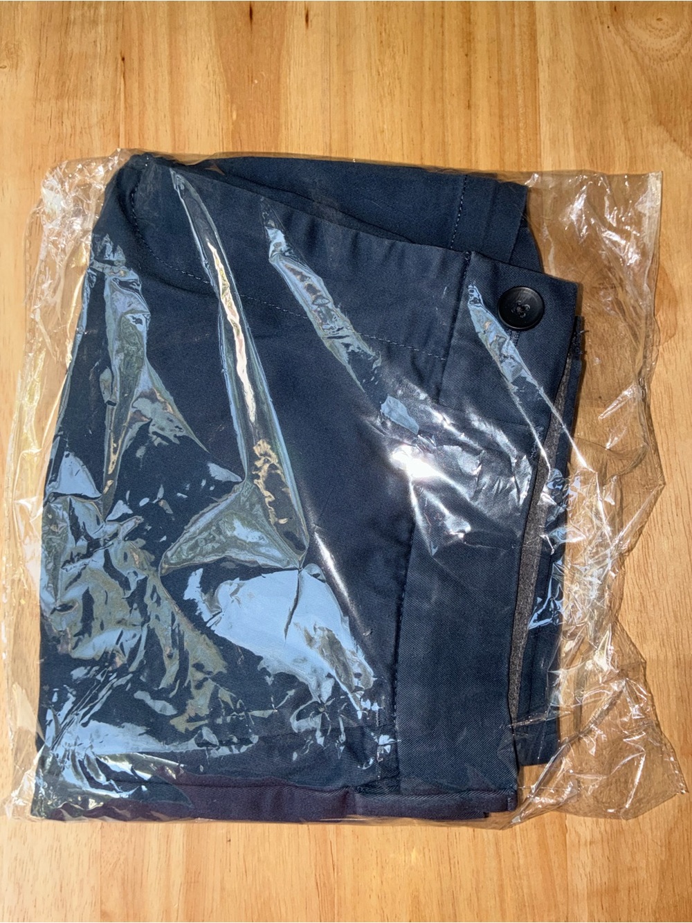 Express Men’s 6” Inseam Comfort Waist Chino Shorts Navy Blue Sz 30